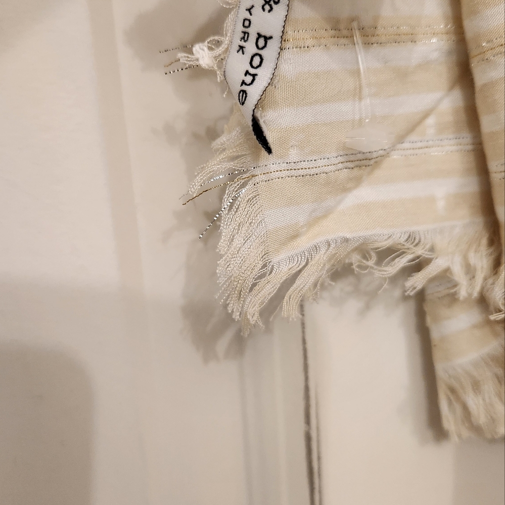 rag & bone Astra Lurex Scarf - Picture 6 of 7